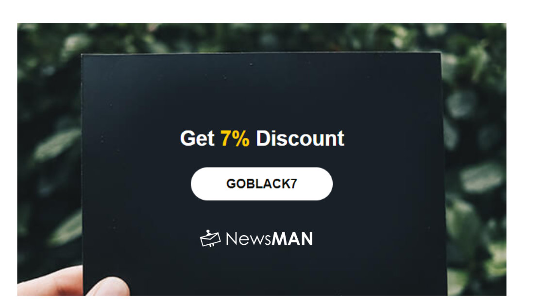 Discount Black Friday NewsMAN