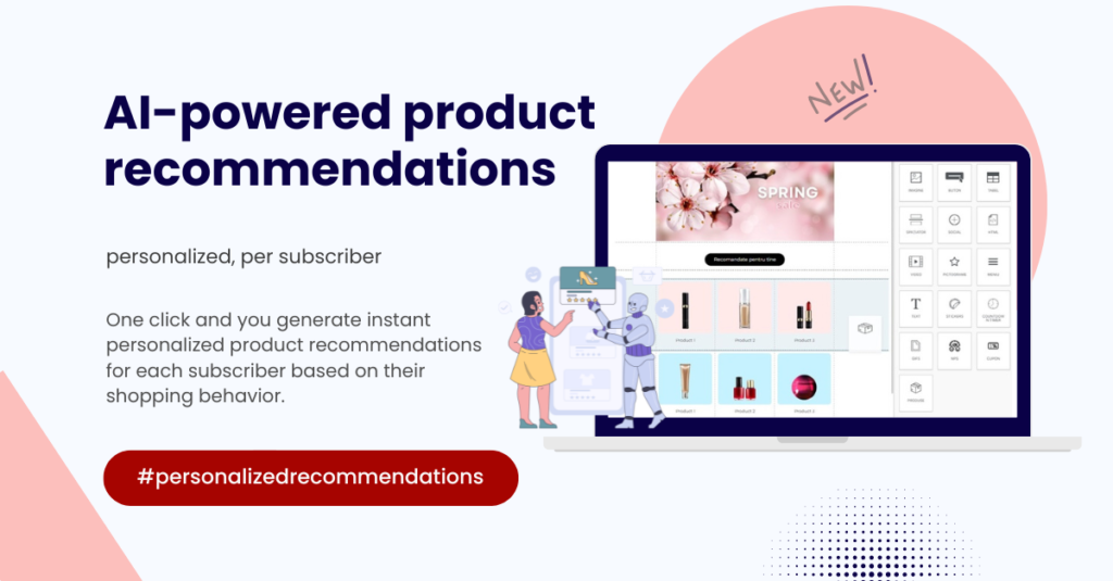 ai powered product recommandations email marketing