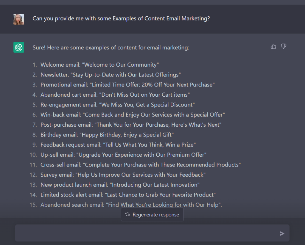 chatgpt-exemple-of-content-email-marketing-campaigns