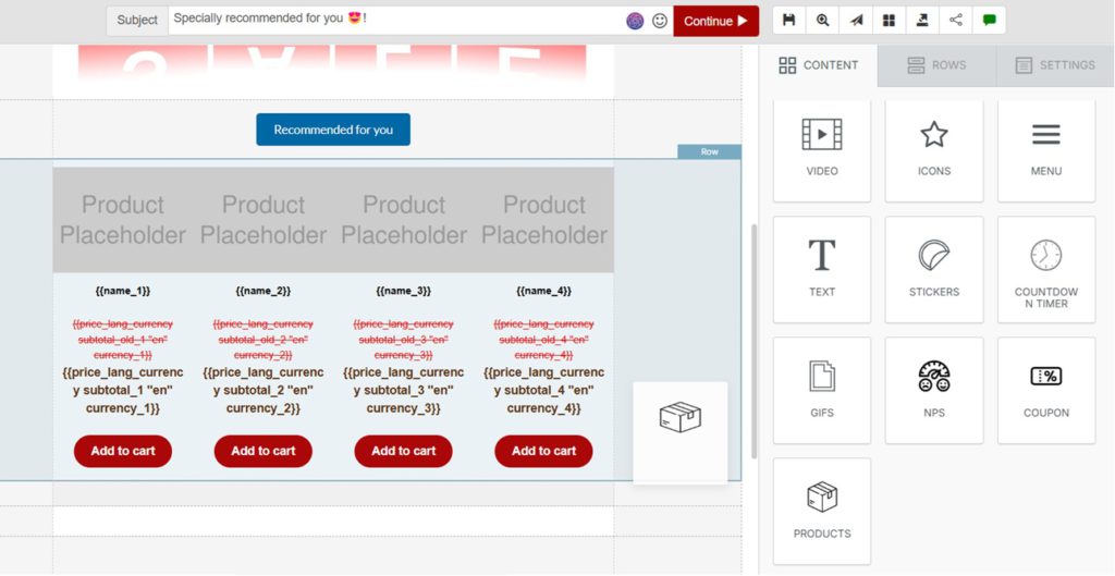 dynamic-products-group-email-marketing