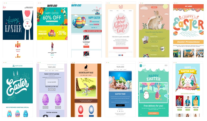 Easter newsletter email templates