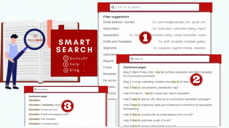 newsman-smart-email-marketing-search
