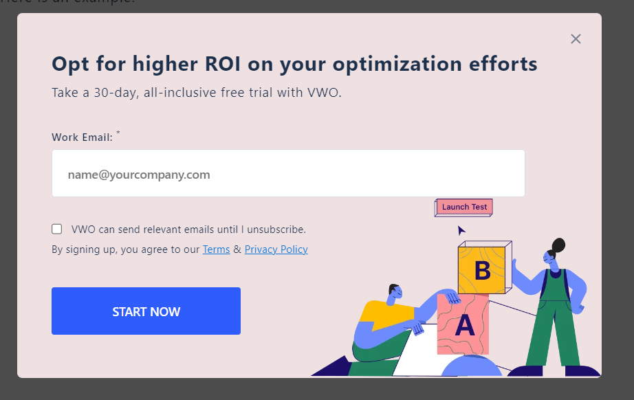 vwo.com-exit intent pop-up